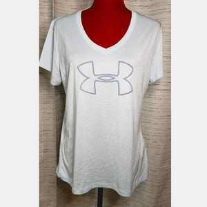 Light blue womens Under Armour V-Neck